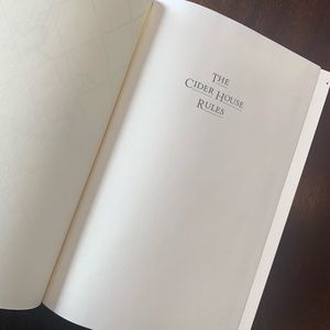 Book - Cider House Rules John Irving